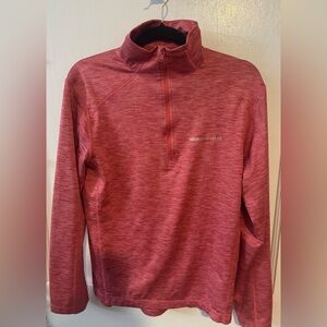 Vineyard Vines Men's Lighthouse Red Quarter-Zip Performance Pullover Size XS